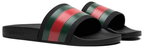 gucci 72 rubber slide|Gucci rubber slides women's.